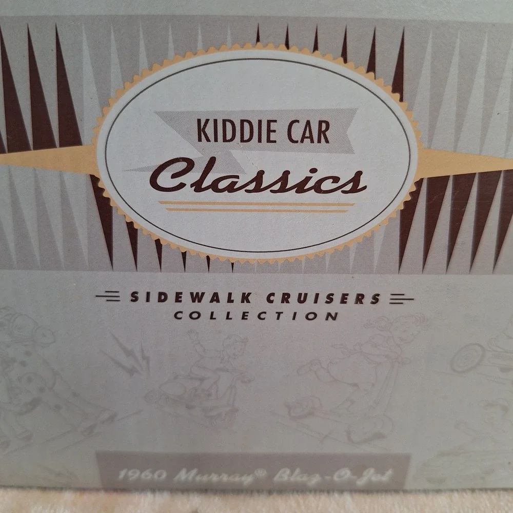 NEW‎ 1996 Hallmark Kiddie Car Classics Sidewalk Cruisers 1960 Murray Blaz-O-Jet